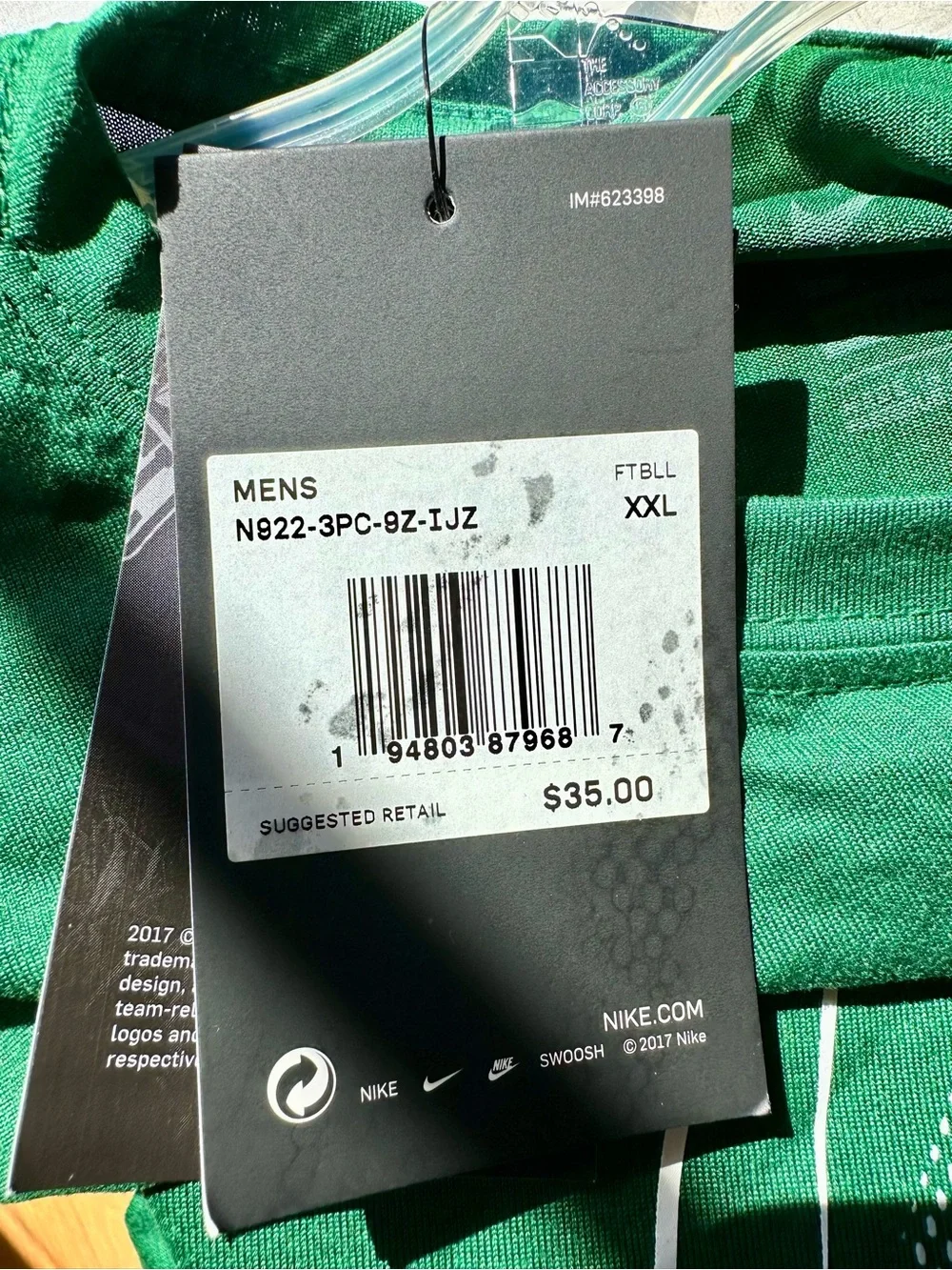 Mens Brand New Nike NY Jets Shirt